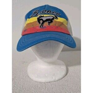 Ford Bronco Adjustable Snapback Mesh Hat Colorful Logo One Size